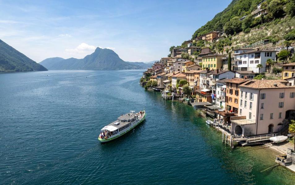 Violet Suite 5 Lugano City For 4 Guest -By Easylife Swiss Eksteriør bilde